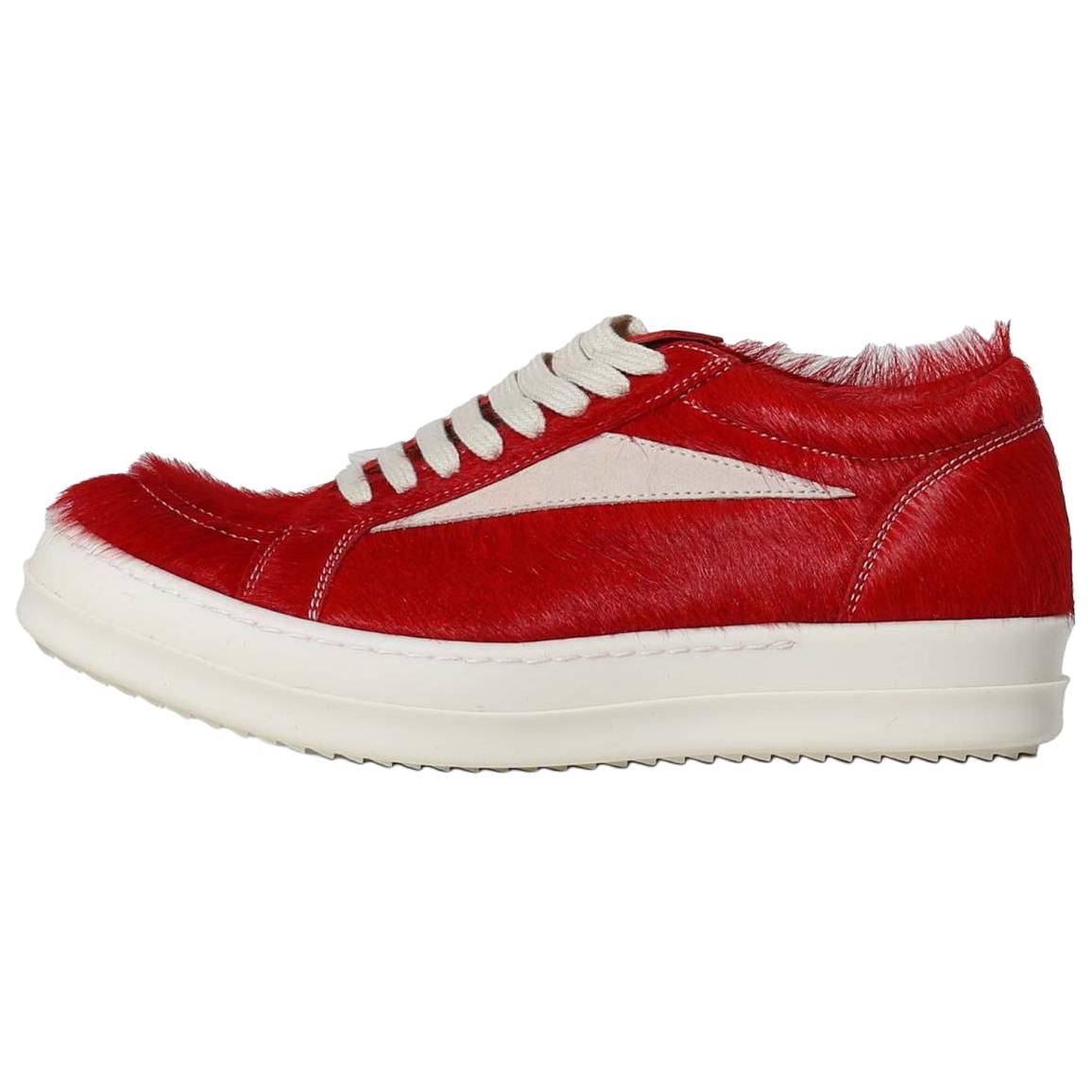 RICK OWENS/RO Low top Skateboard Shoes Women's Red