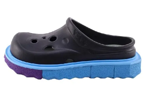 OFF WHITE Spongesole Meteor Slipper Black