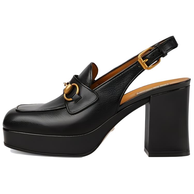 Женские туфли Gucci (черные)
