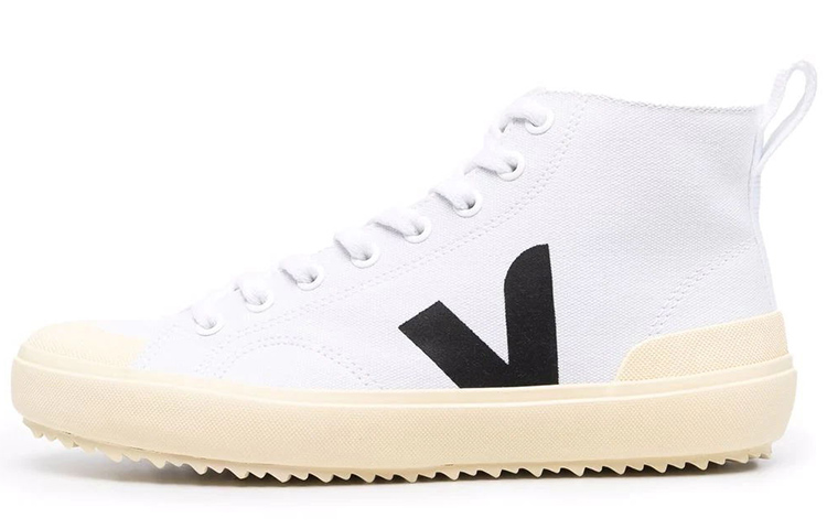 VEJA Nova Ht Canvas 'White Black'