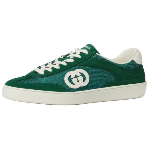 Gucci G74 'Interlocking G - Green Suede'