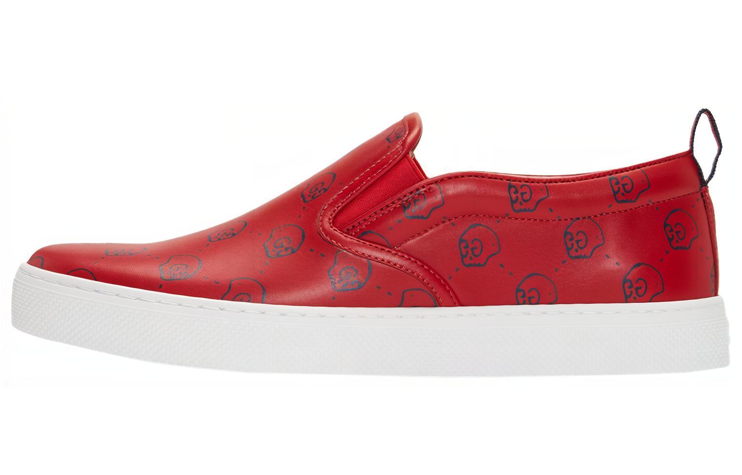 Gucci Slip-On Ghost Skull 'Red'