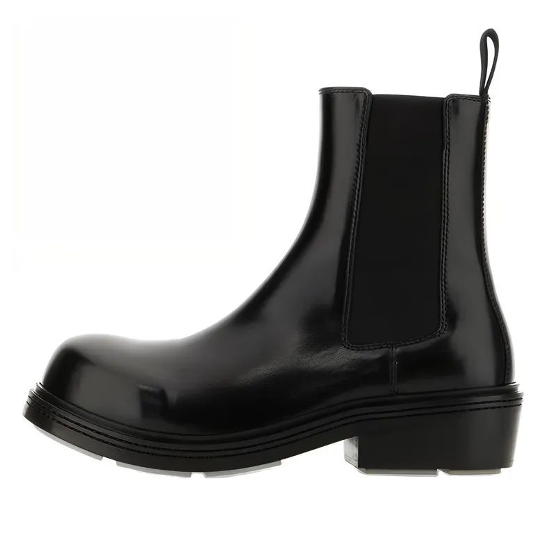 Bottega Veneta Block Heel Ankle Boots