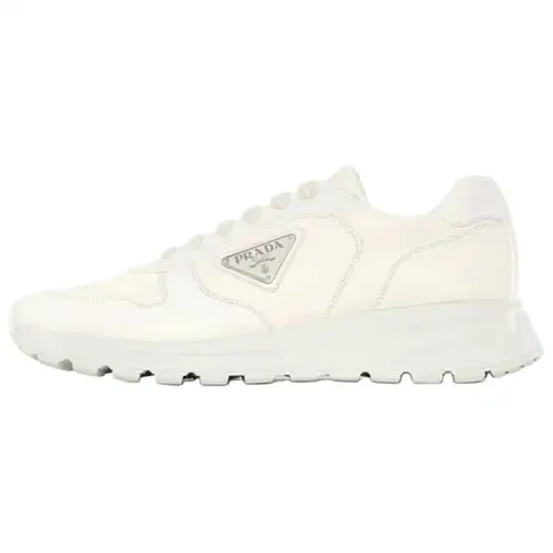 PRADA Low top Casual Shoes Men's Ecru