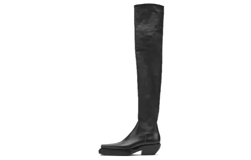 Bottega Veneta BV Lean High Boots Women's Black