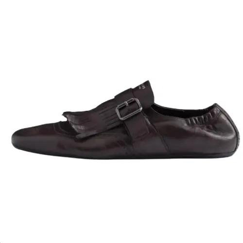 PRADA Men's Casual Shoes Men's Low Top Umber