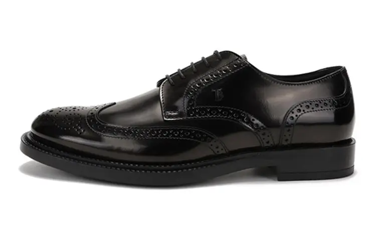 TOD'S lace-up high-shine brogues