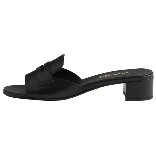 PRADA Slide Slippers 3.5cm Women's Black