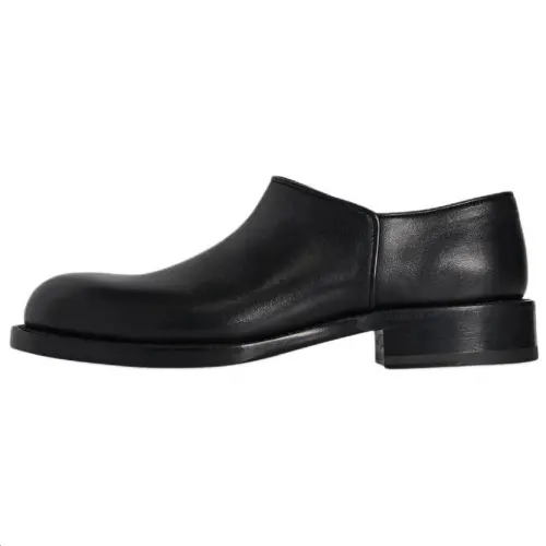 THE ROW Nobilis Leather Casual Shoes 3.5cm Women's Black