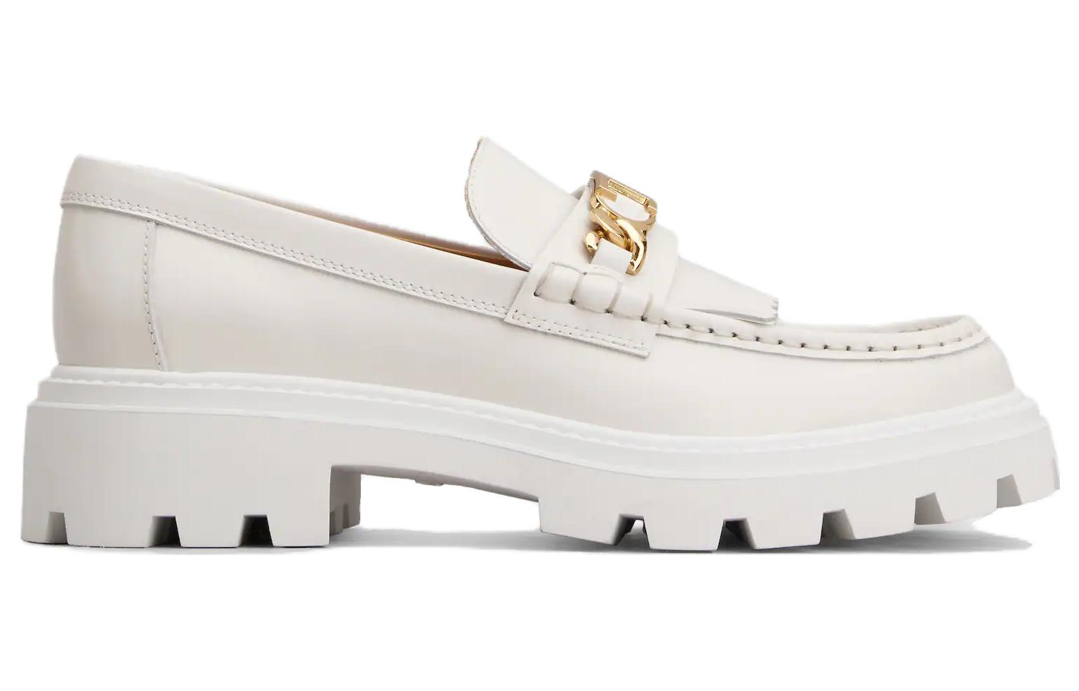 TOD'S Chain Link Loafers Women's