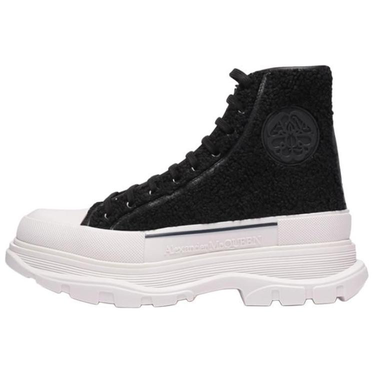 Мужские ботинки Alexander McQueen Tread Slick (черные)