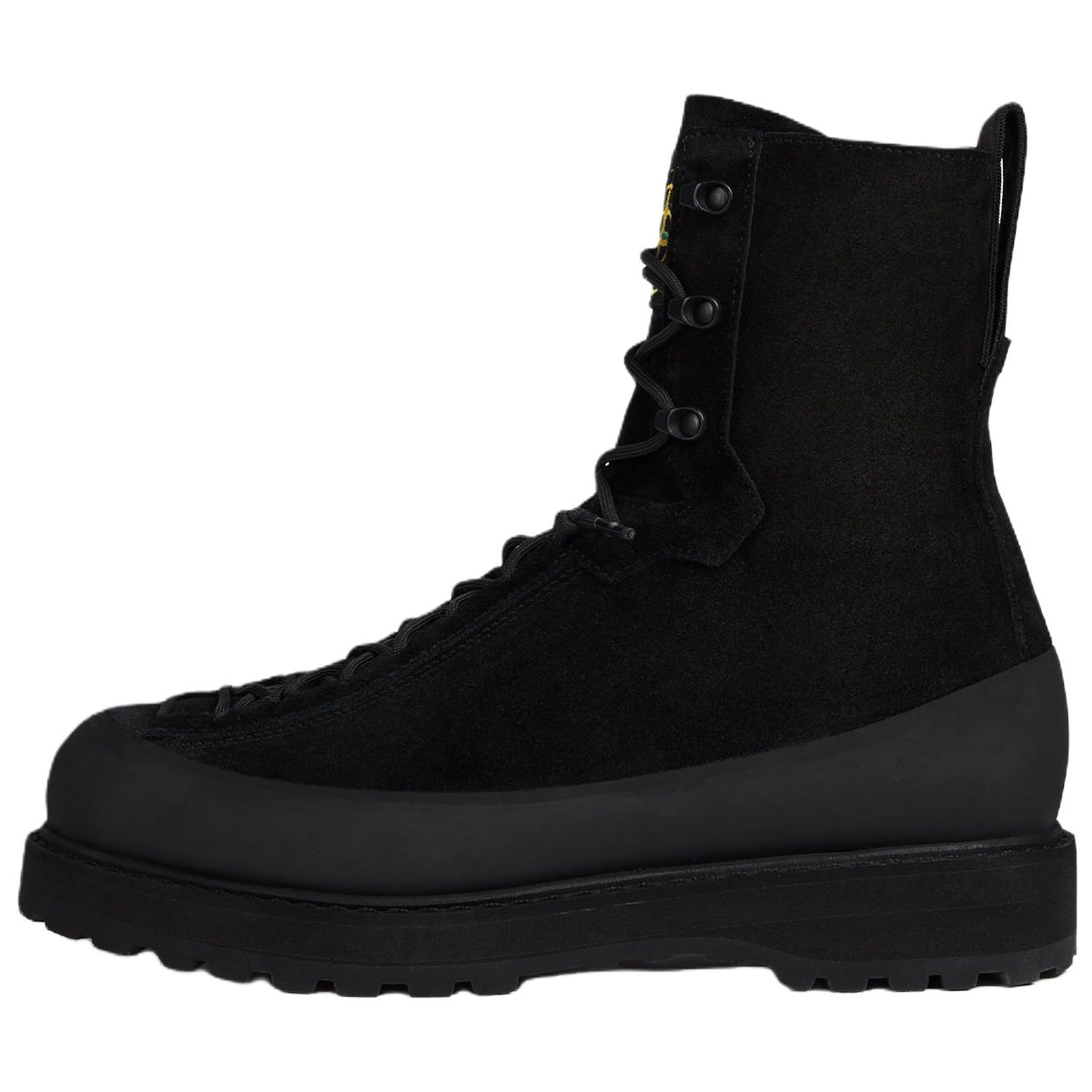 Мужские ботинки Stone Island Leather Hiking Boots (черные)