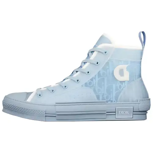 DIOR B23 High Top Daniel Arsham Light Blue