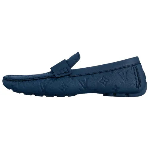 LOUIS VUITTON Monte Carlo Loafers Men's Blue