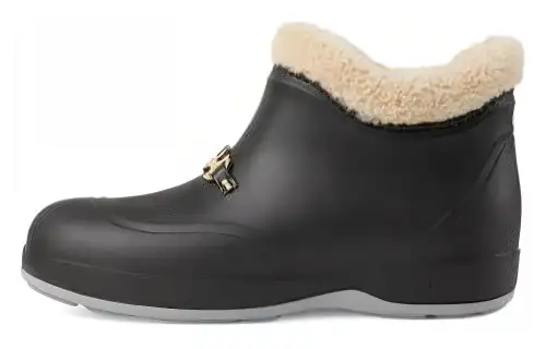 GUCCI Leather Ankle Boots Men's Black