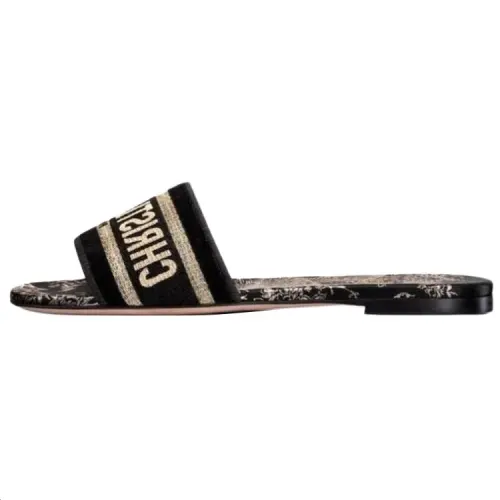 DIOR Dway Slide Slippers Women's Black