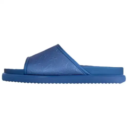 LOUIS VUITTON Miami Slide Slippers Men's Dark Blue