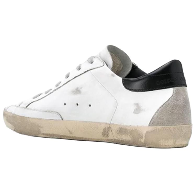 Golden Goose Super-Star White Black Rear Women's