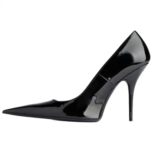 Balenciaga Avenue Slim Heel High Heels 11cm Women's Black