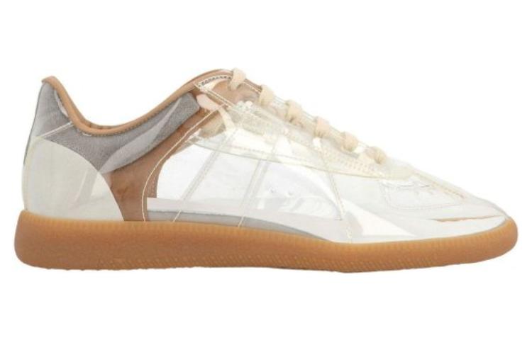 Maison Margiela Replica Low top Stylish Skateboarding Shoes Women's Transparent Gray