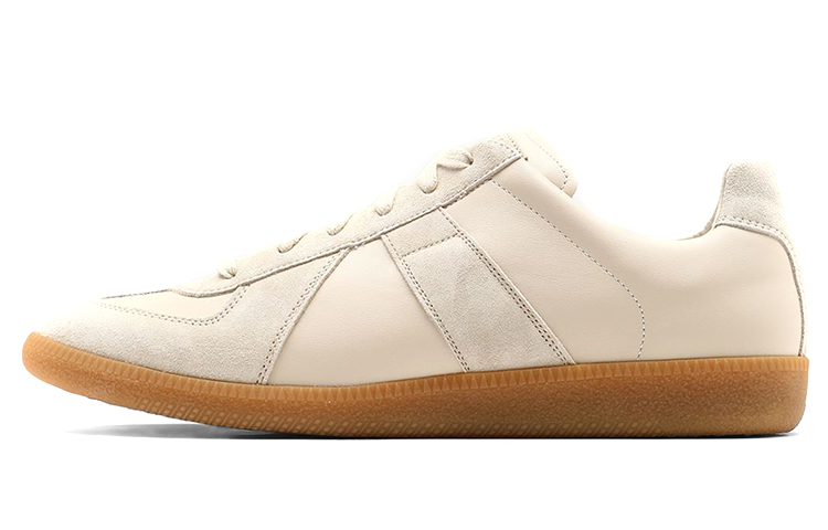 Мужские кеды Maison Margiela Replica (бежевые)