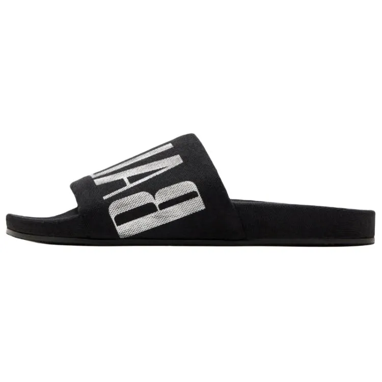 Balenciaga Logo Printed Pool Slides