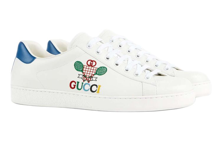 Мужские кеды Gucci ACE (белый) — фото 2