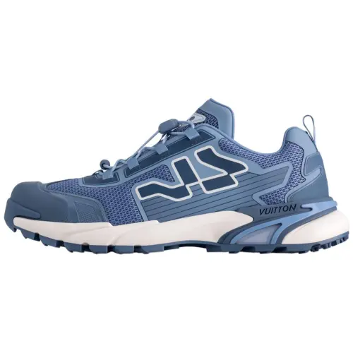 LOUIS VUITTON Runner Tatic Low top Casual Shoes Men's Blue