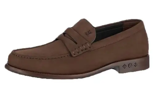 LOUIS VUITTON Loafers Men's Brown