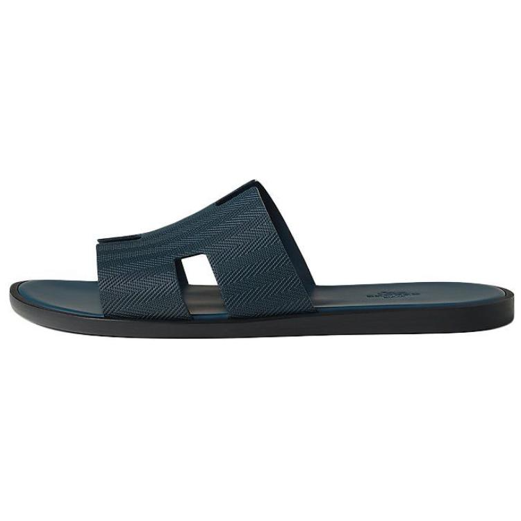 HERMES Izmir Slide Slippers Men's Blue