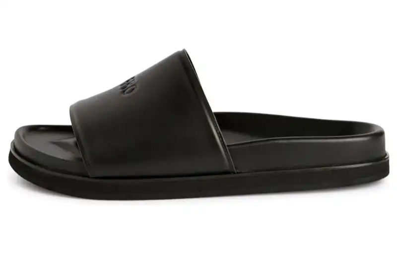 OFF WHITE Cloud Off Stamp Slider Black