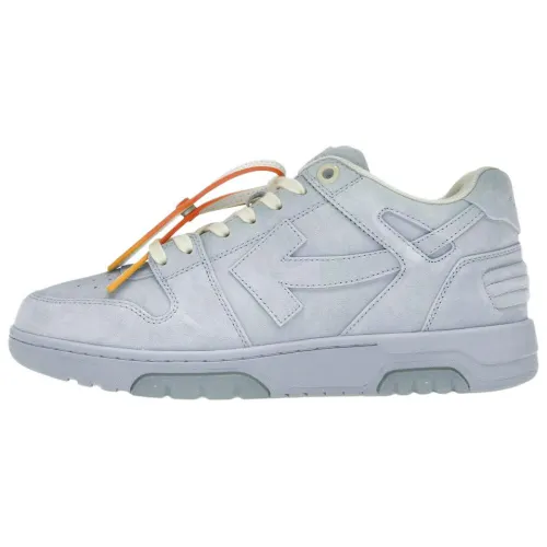 OFF WHITE Out Of Office Suede Light Blue