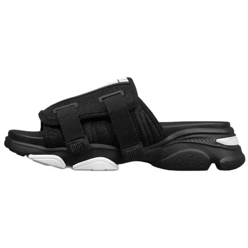 DIOR D Wander Slide Slippers Women's Black