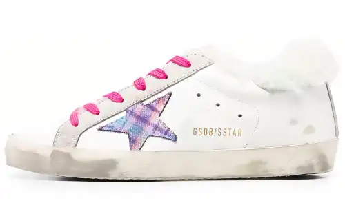 Golden Goose Faux-fur Super-Star Sneakers Women's