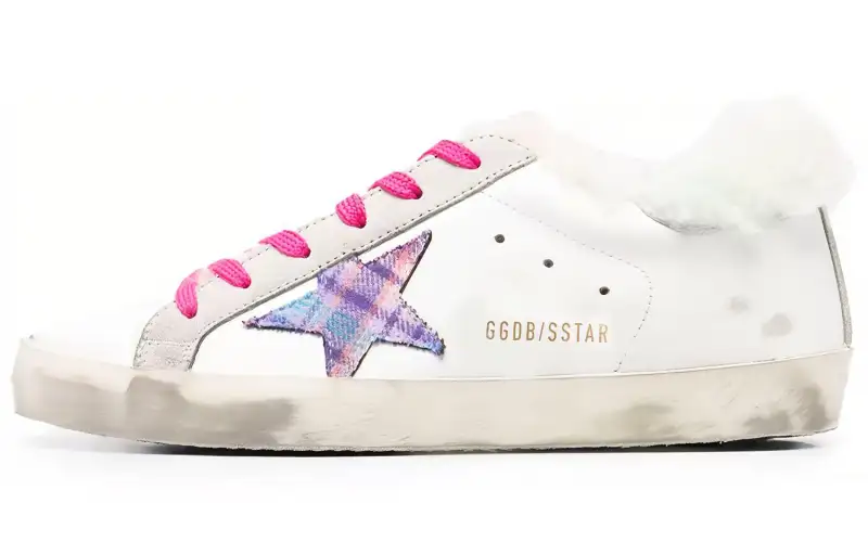 Golden Goose Faux-fur Super-Star Sneakers Women's