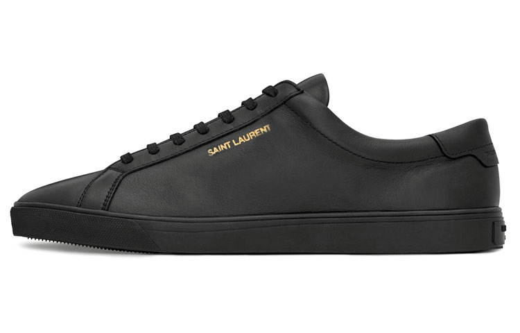 Женские кеды SAINT LAURENT Andy (черные)