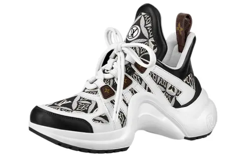 LOUIS VUITTON Lv Archlight Sneakers 'White With Logo Monogram' Women's