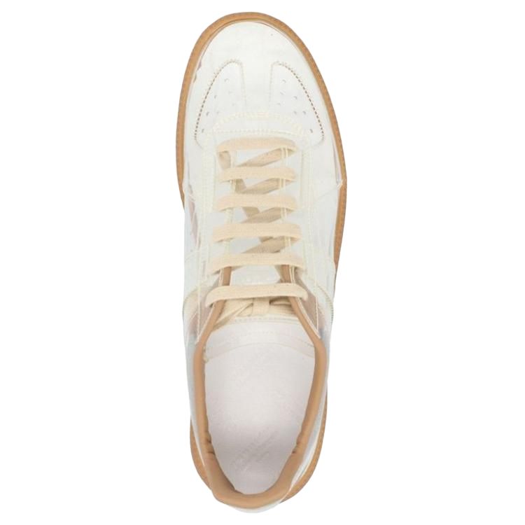 Maison Margiela Replica Low top Stylish Skateboarding Shoes Women's Transparent Gray
