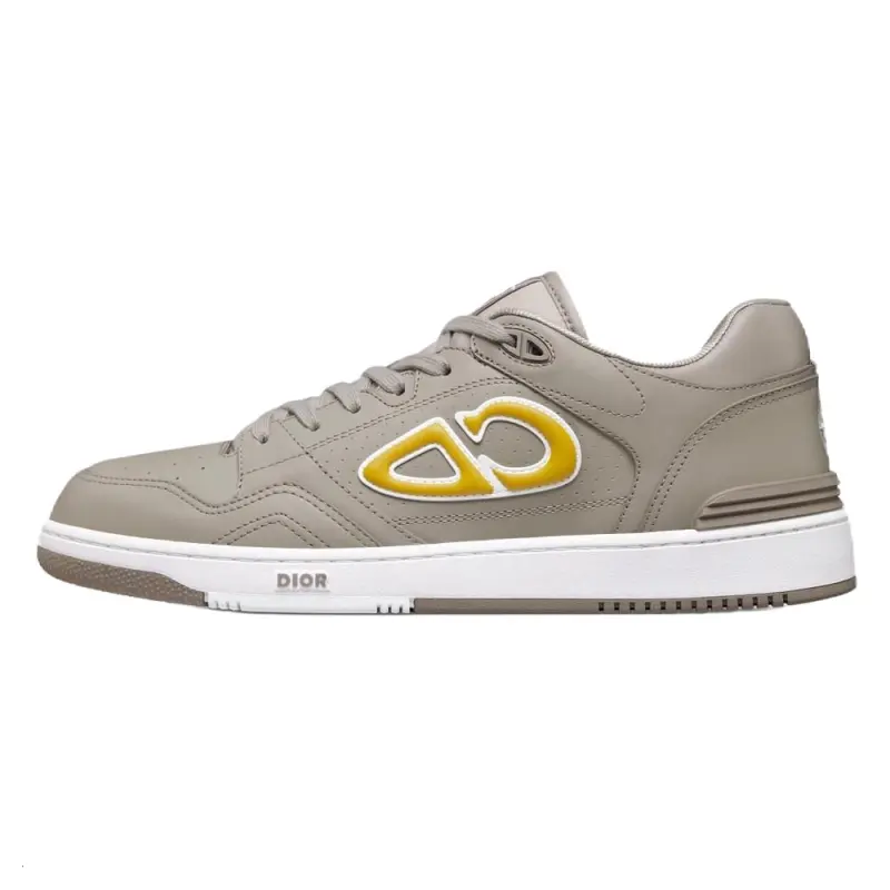 DIOR X Stone Island B57 Low Sneaker Gray Yellow