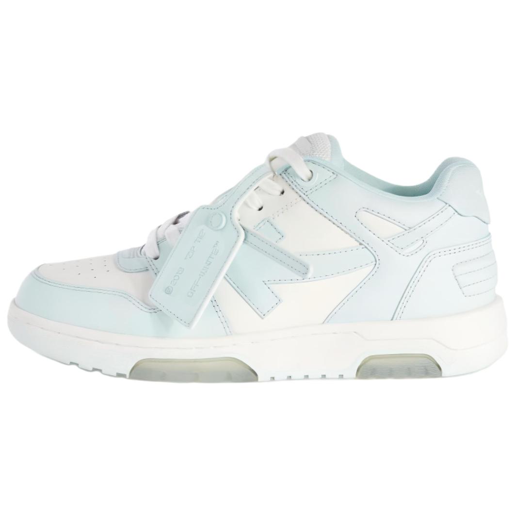 Женские кеды OFF-WHITE (голубовато-белые)