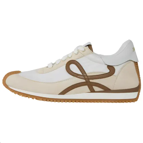 LOEWE Flow Runner Leather Low top Casual Shoes Men's Beige