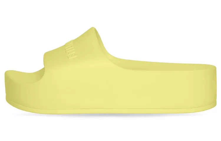 Balenciaga Slide Slippers Women's Yellow