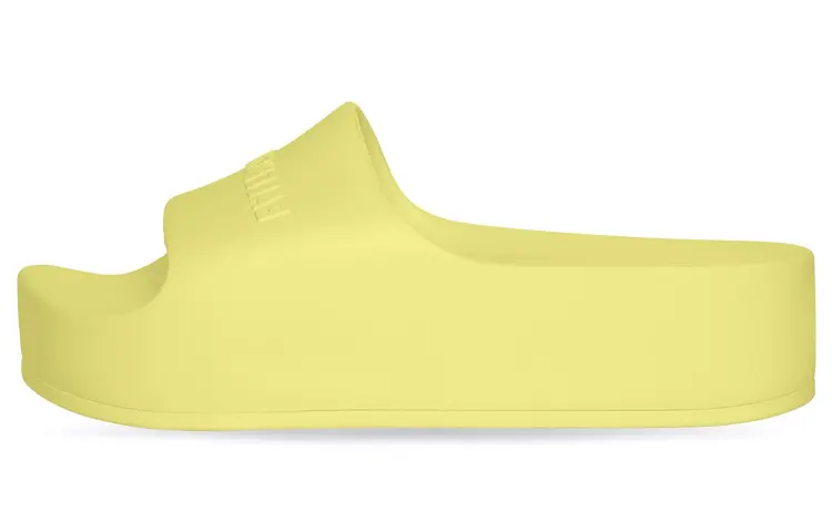 Balenciaga Slide Slippers Women's Yellow