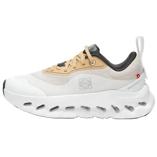 On x LOEWE Cloudtilt 2 Low top Casual Shoes Men's Tan White