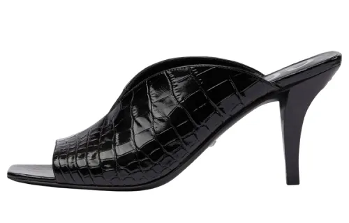 GUCCI Slide Slippers Women's Black