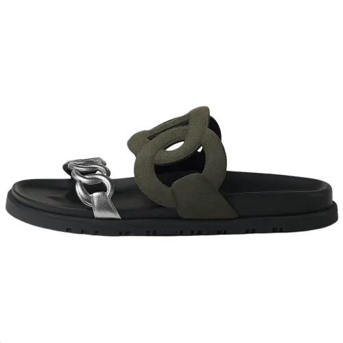 HERMES Extra Slide Slippers Women's Jasper