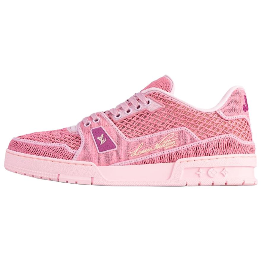 Кеды Louis Vuitton Trainer (розовые)