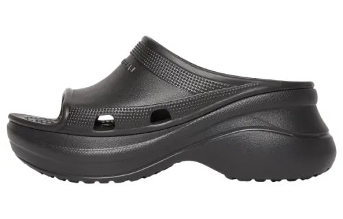 Balenciaga Crocs Pool Slide Sandals 'Black'