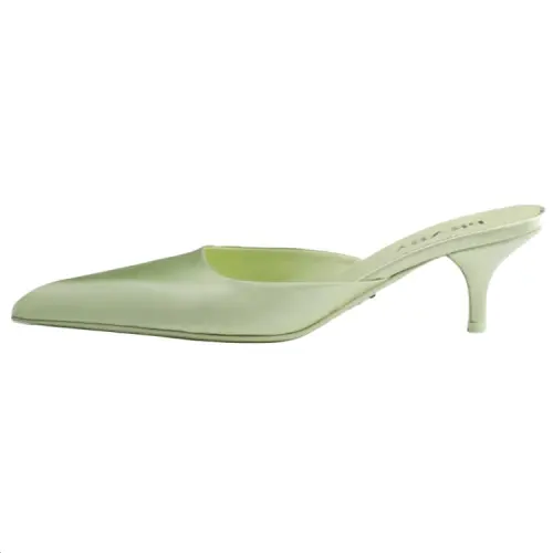 PRADA Closed Toe Slippers 5.5cm Women's Green