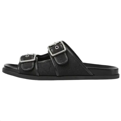 GUCCI Slide Slippers Men's Black